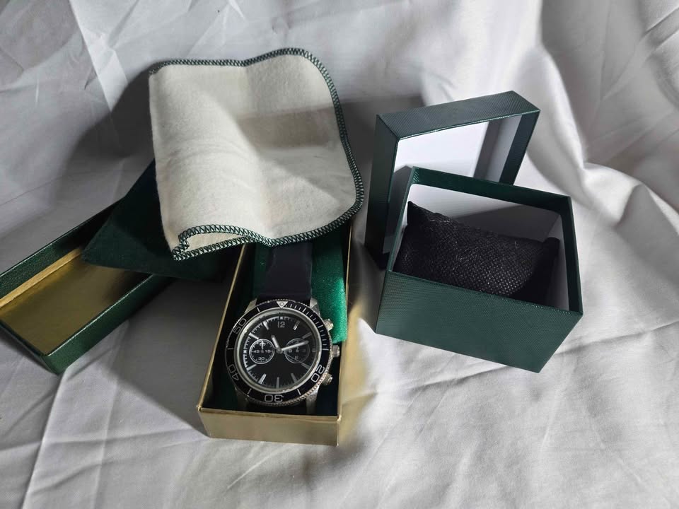 Luxury watch and box
