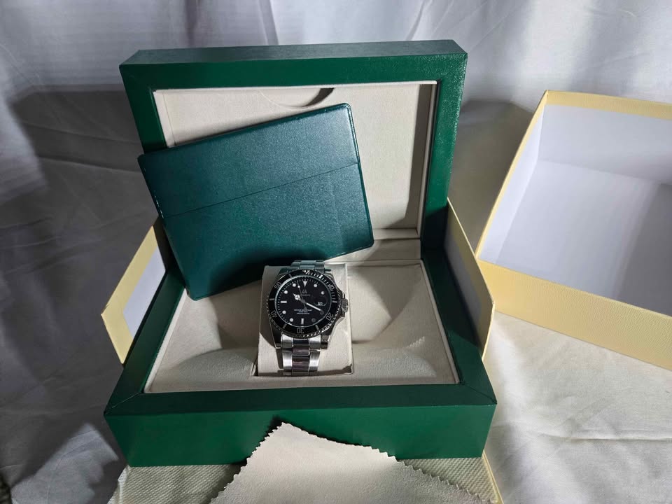 Luxury watch and box