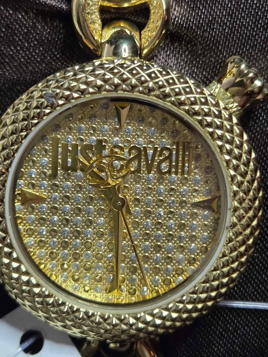 Authentic Roberto Cavalli JUST Cavalli Woman's luxury time piece