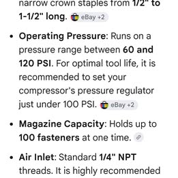 2 in 1 Brad Nailer/stapler