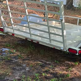 Triton 5x8 aluminum trailer
