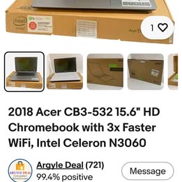 Acer 15.6 Chromebook