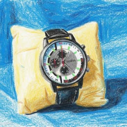 Geneva black sportsman watch