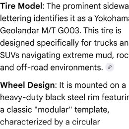 Jeep Wrangler 5 Yokohama Geolander M/T and 5 Black Rock rims