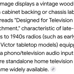 1939 RCA 19k Radio with magic loop