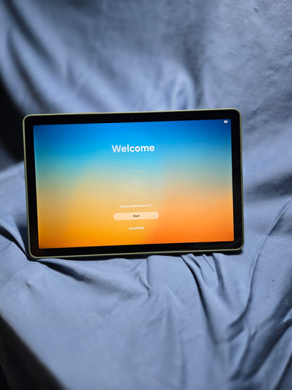 Samsung Galaxy Tab A9+ with book cover