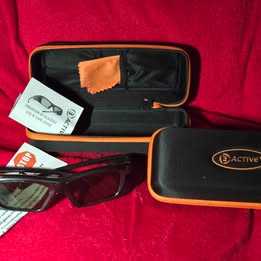 ACTIVE Brand - Scratch Resistant 3D Rechargeable Glasses (2 pair)