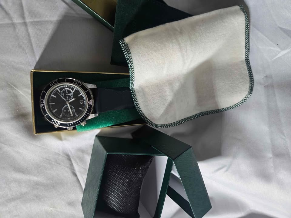 Luxury watch and box