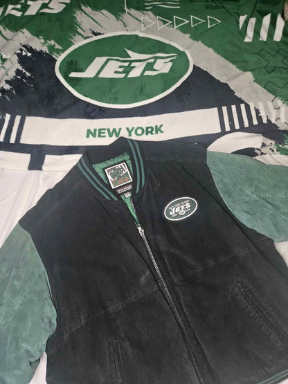 Vintage 1990s New York Jets Bomber Jacket