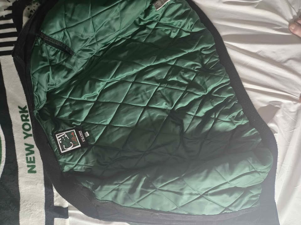 Vintage 1990s New York Jets Bomber Jacket