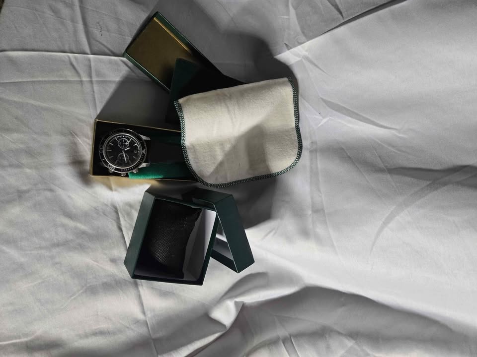 Luxury watch and box