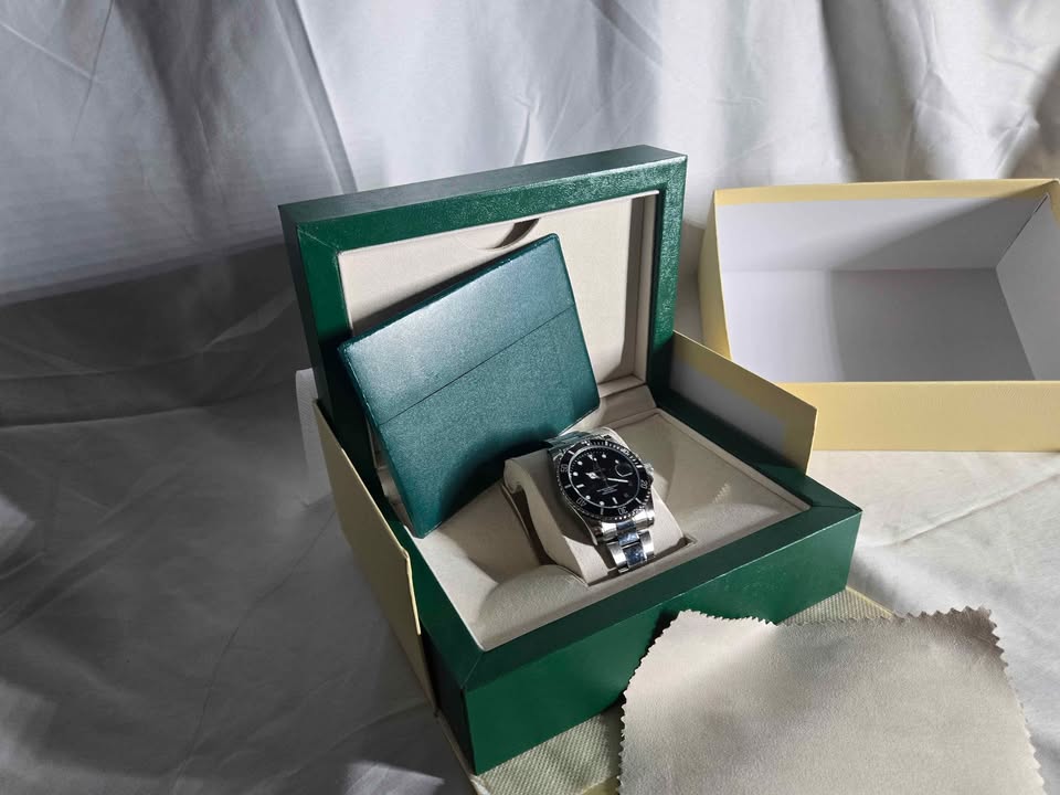 Luxury watch and box