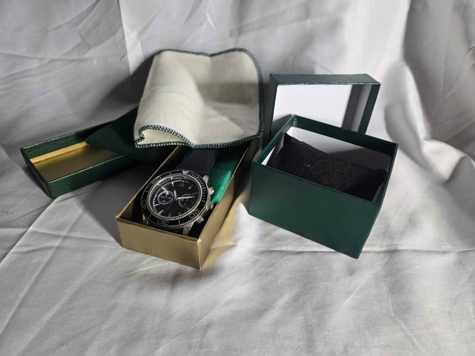 Luxury watch and box