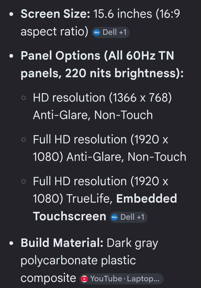 Dell refurbished and upgraded Inspirion 3500