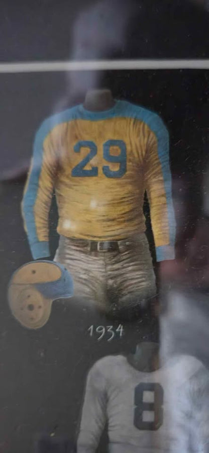 Picture of the Philadelphia Eagles jersey history