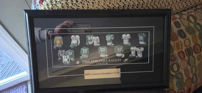 Picture of the Philadelphia Eagles jersey history