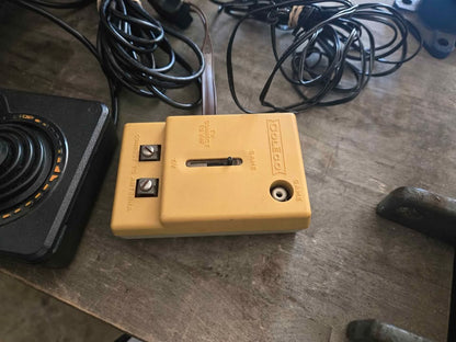 Atari 2600 with controllers and lots of favorite games