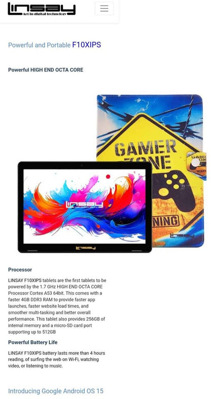 10.1 tablet 128g. 2 in 1 NEW