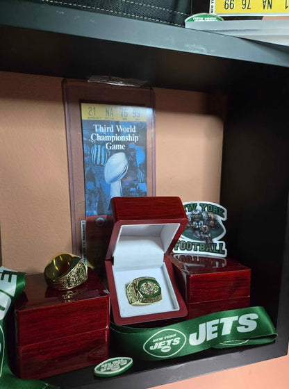 1963 World Championship winners NY JETS ring