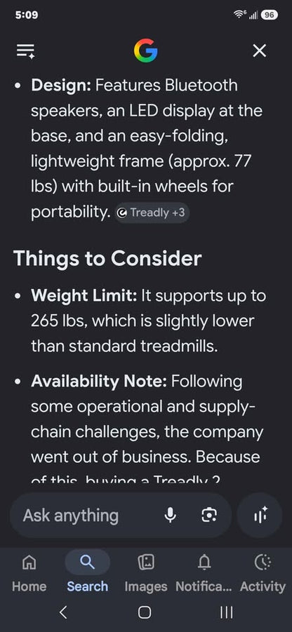 Treadly 2. Worlds thinnest walking pad
