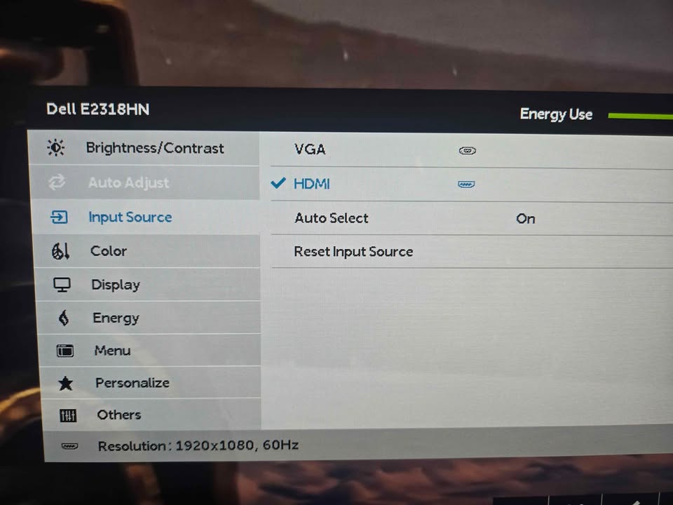 Dell E2318 HD monitor
