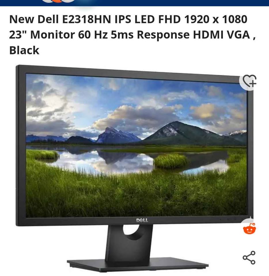 Dell E2318 HD monitor