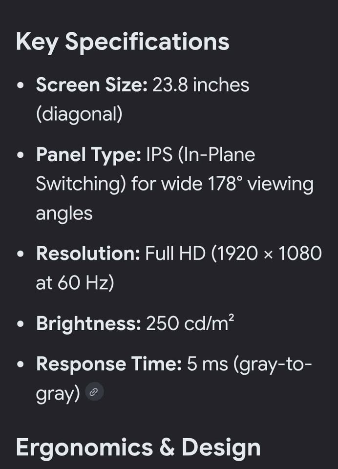 HP Gaming monitor