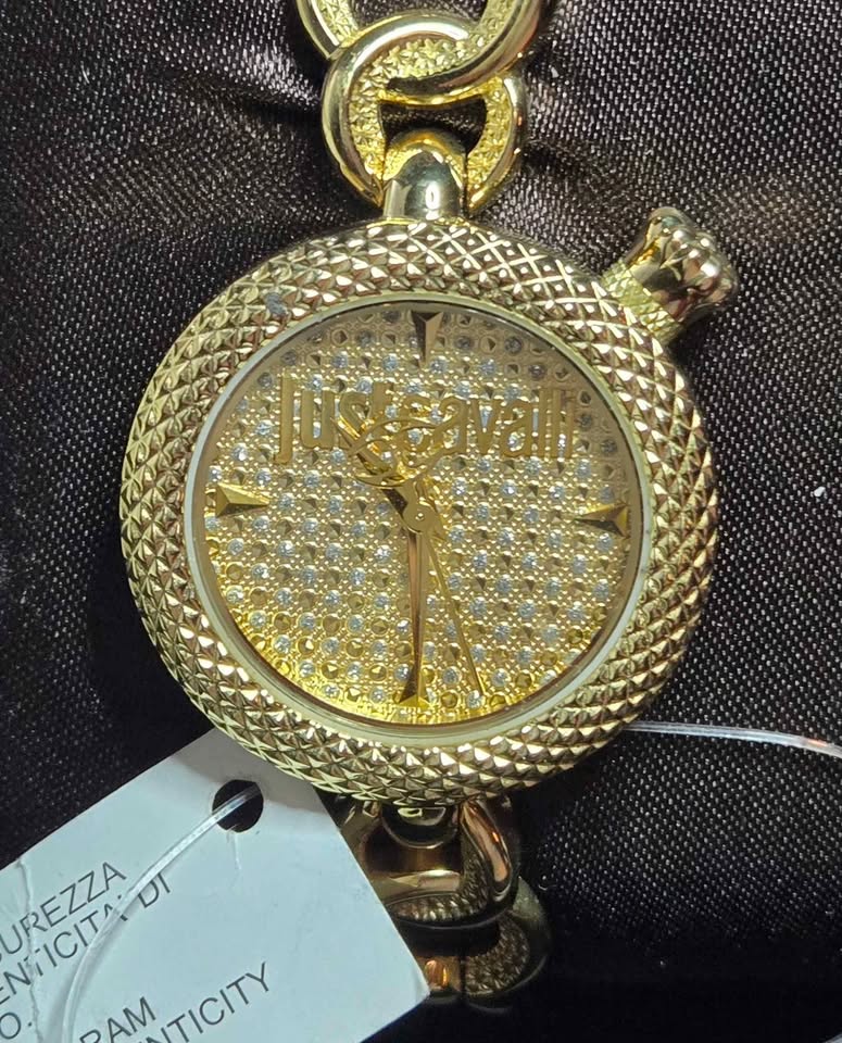 Authentic Roberto Cavalli JUST Cavalli Woman's luxury time piece