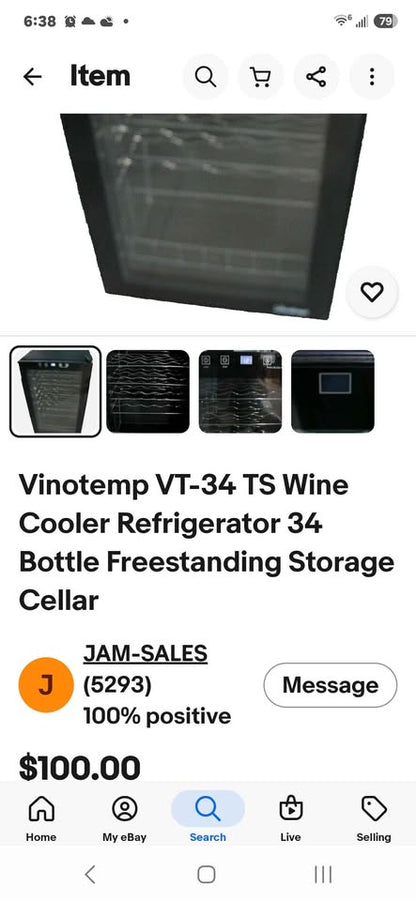 Dual zone mini wine fridge 18 bottle