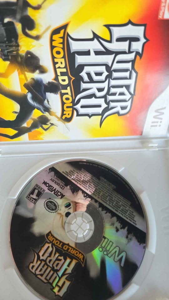 Guitar Hero world tour with Wii Guitar