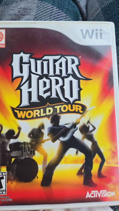 Guitar Hero world tour with Wii Guitar