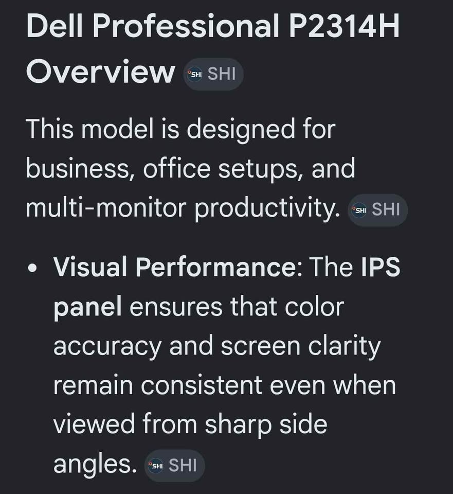 Dell 23inch Professional Monitor