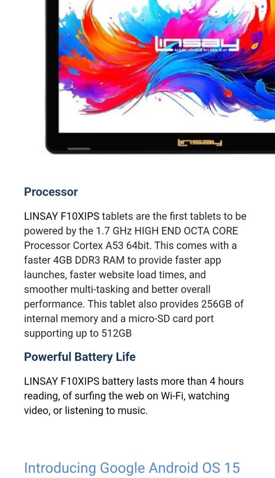 10.1 tablet 128g. 2 in 1 NEW