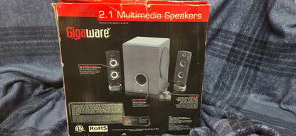 Gigaware 2.1 Multimedia Computer Speakers