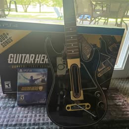 PS4/PS5 Guitar Hero Guitar and Game New