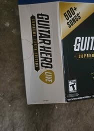 PS4/PS5 Guitar Hero Guitar and Game New