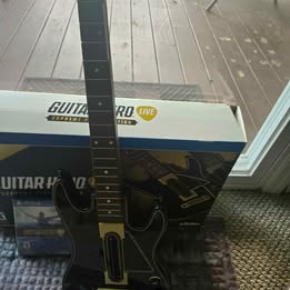 PS4/PS5 Guitar Hero Guitar and Game New