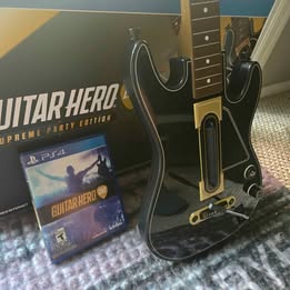 PS4/PS5 Guitar Hero Guitar and Game New