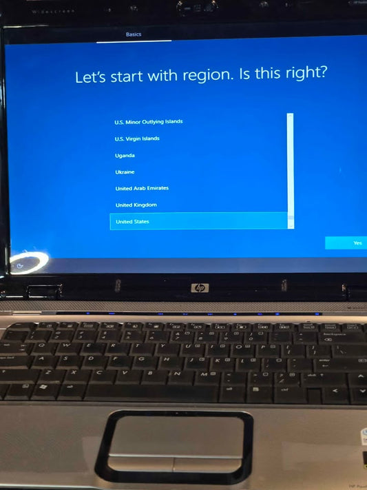HP Entertainment center laptop