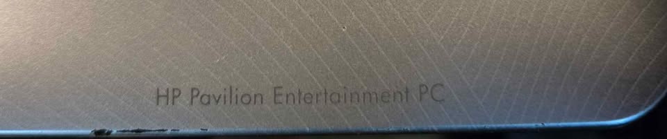 HP Entertainment center laptop