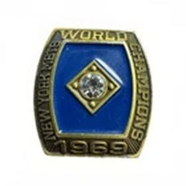 NY Mets 1969 and 1986 world series rings