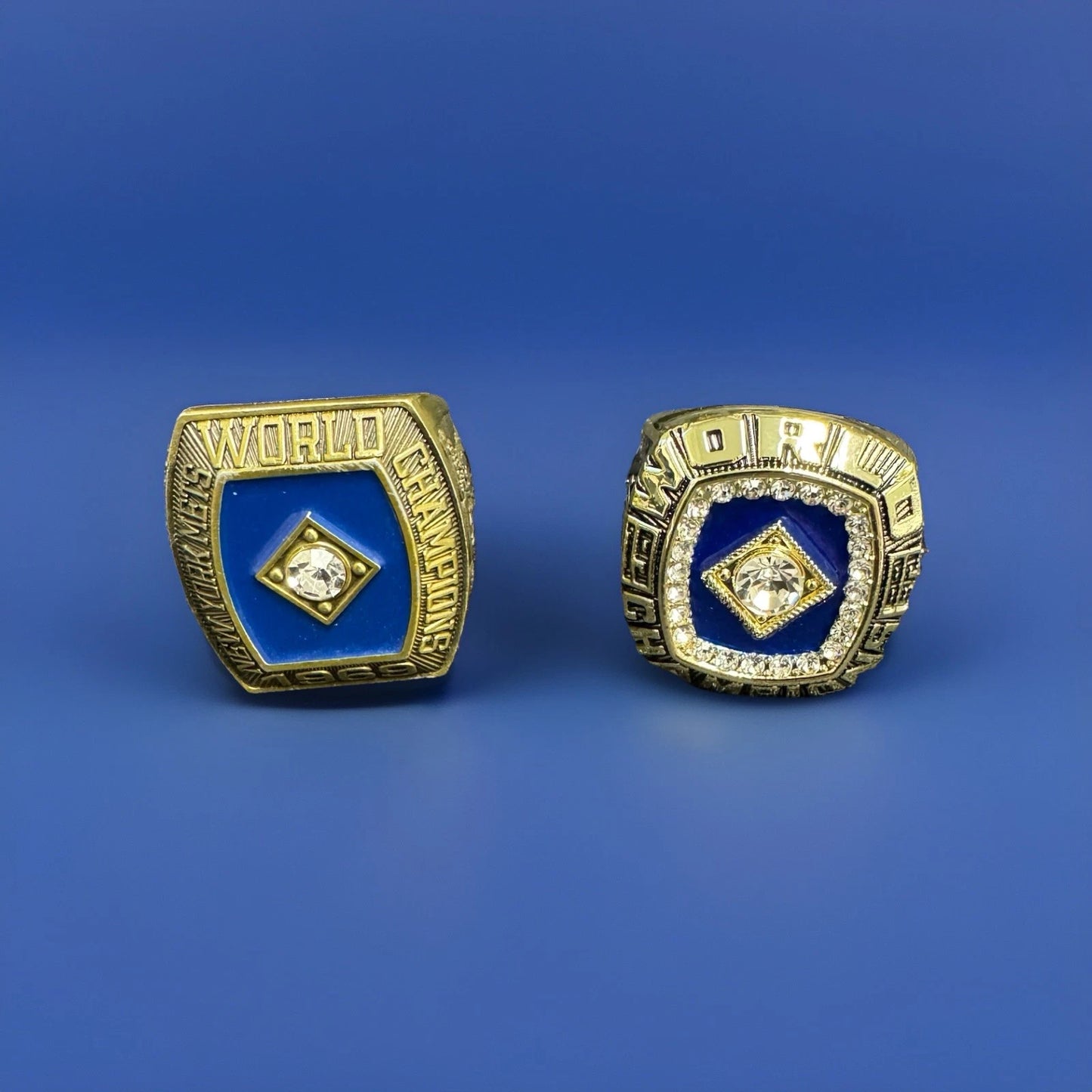 NY Mets 1969 and 1986 world series rings