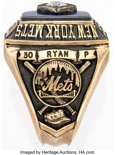 NY Mets 1969 and 1986 world series rings