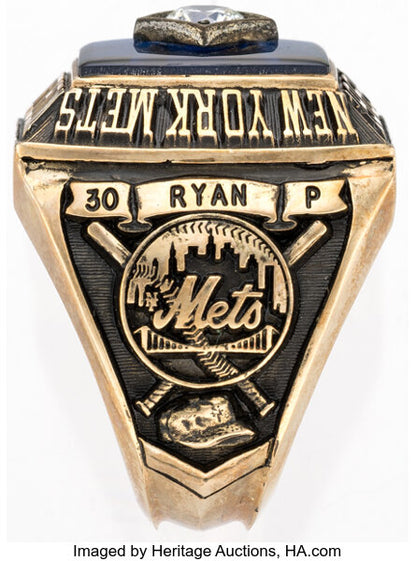 NY Mets 1969 and 1986 world series rings