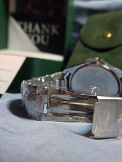Red Stainless Divers' Watch
