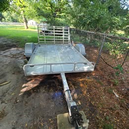 Triton 5x8 aluminum trailer