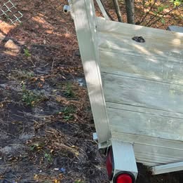 Triton 5x8 aluminum trailer