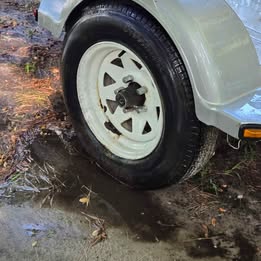 Triton 5x8 aluminum trailer