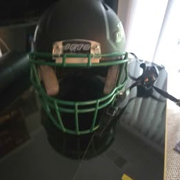Black NY Jets replica fullsize helmet