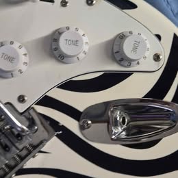 Crescent vintage electric guitar and ibanez vintage amp -Includes new set of strings also